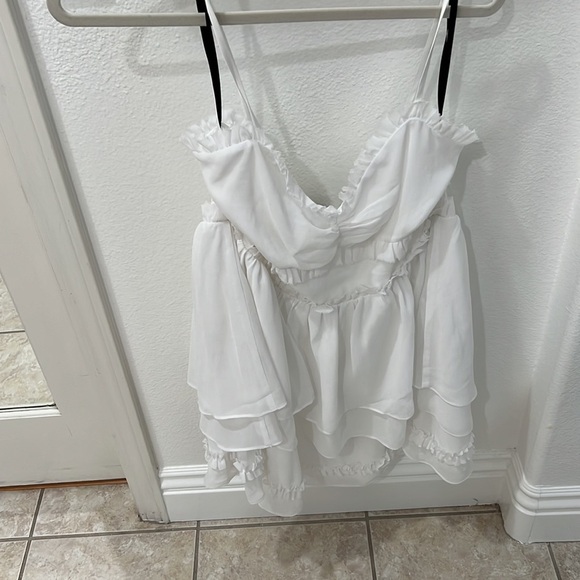 NEW White NBD Dress - Picture 3 of 12